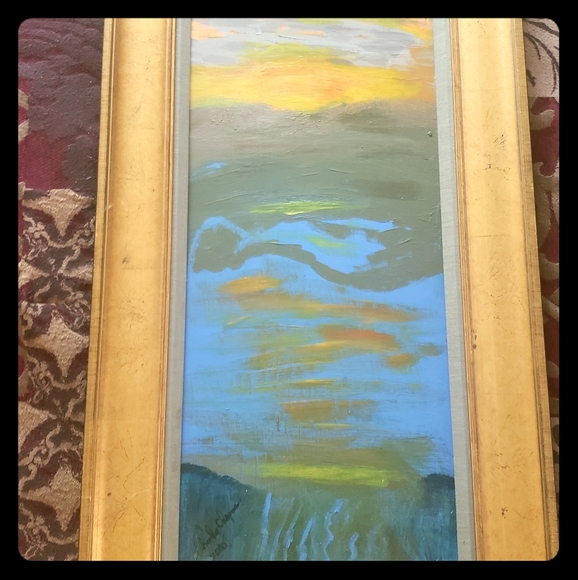 Painting with Custom Frame